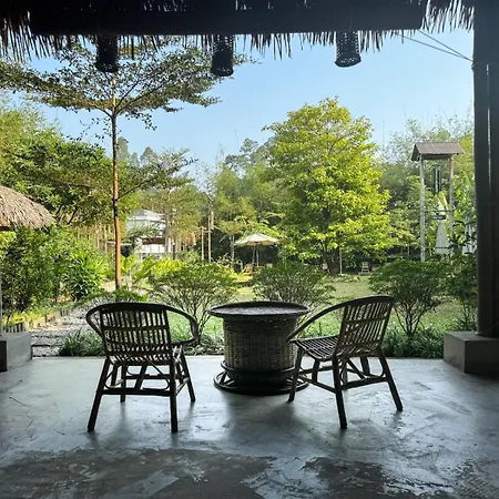 Dinh Gia Trang - Homestay & Coffee The Ruong Exterior photo